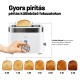Lauben Toaster T17WS - Kenyérpirító fehér Lauben Toaster T17WS - Kenyérpirító fehér